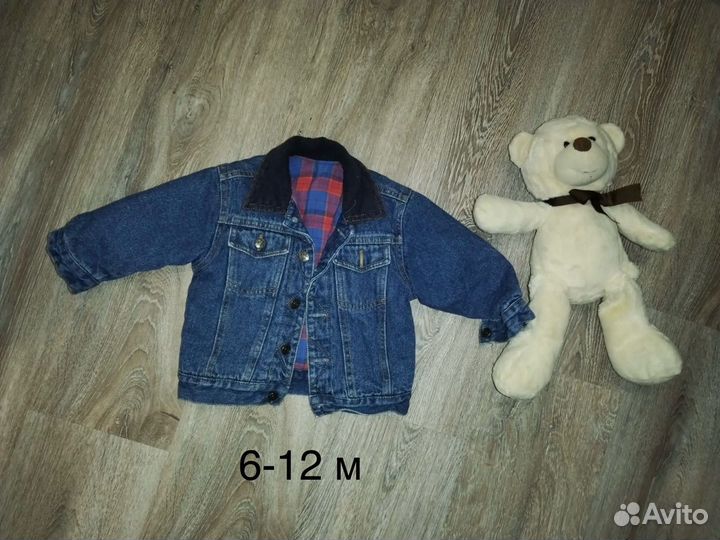 Пакет одежды на девочку 80 86 92