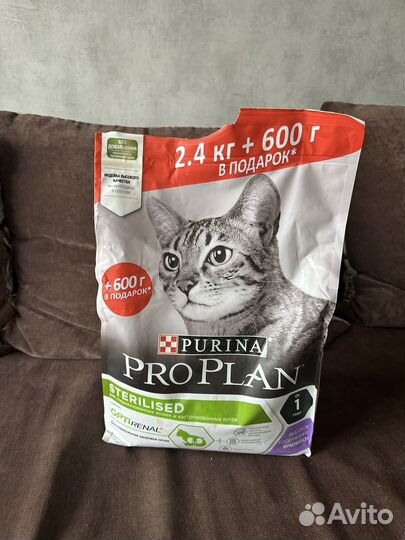 Сухой корм для кошек purina pro plan