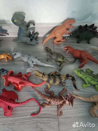 Коллекция динозавров (тянучки-антистресс)