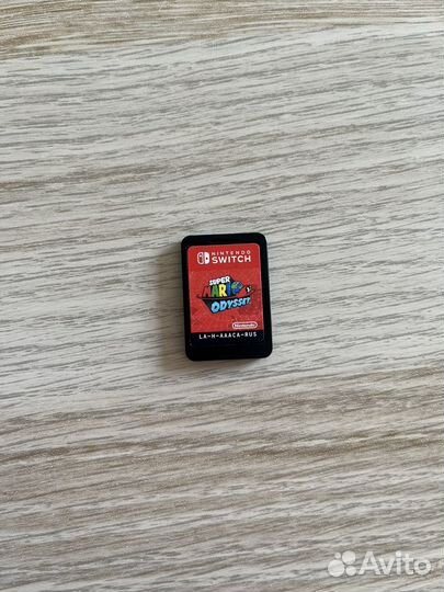 Картридж super mario odyssey для nintendo switch