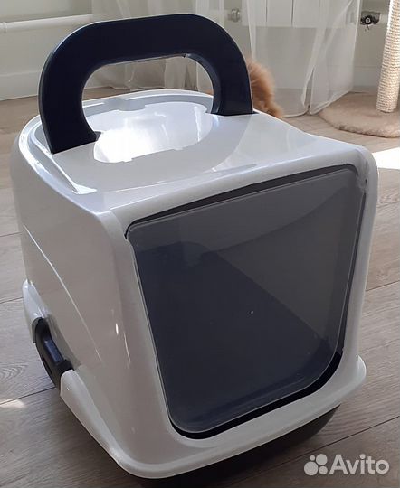 Туалет-домик для котенка