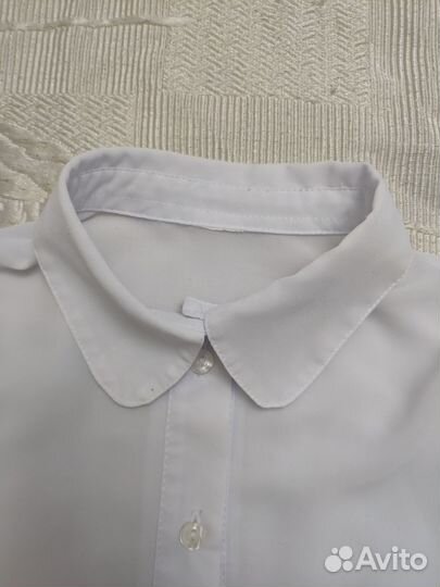 Блузка нарядная с гофре р.130