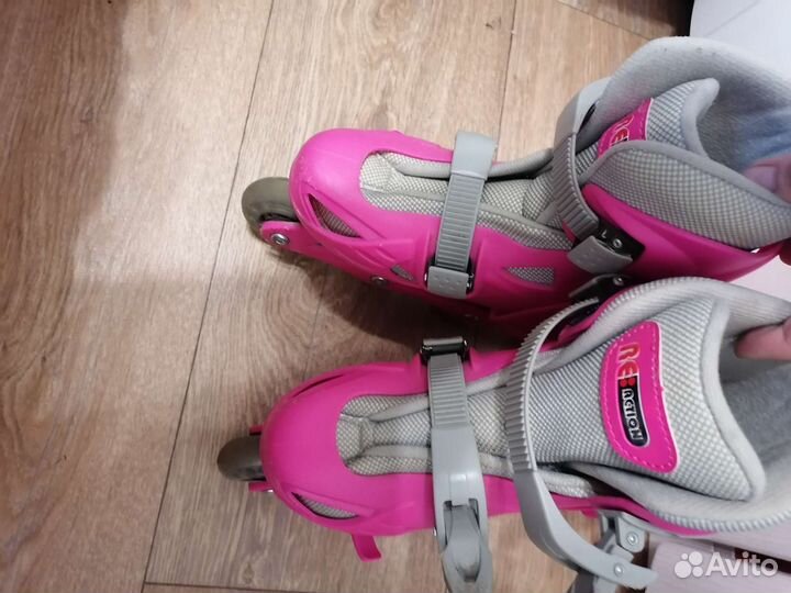 Роликовые коньки раздвижные детские