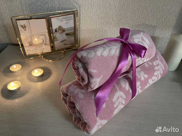 Махровые полотенца комплект