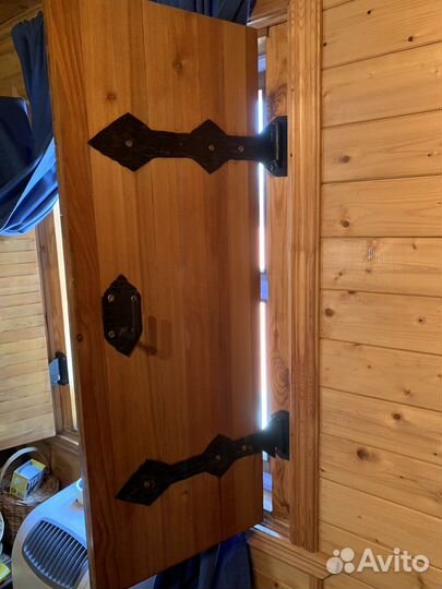 Кованые накладки на ставни и перекладины