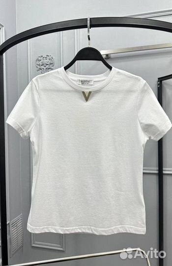 Футболка хлопковая Valentino (Premium 2024)