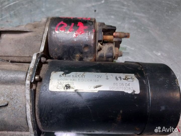 Стартер Peugeot 206 седан KFW 2007