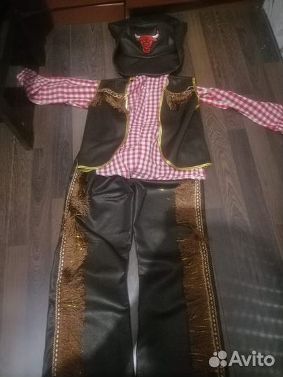 Новогодний костюм ковбоя на 6-8 лет