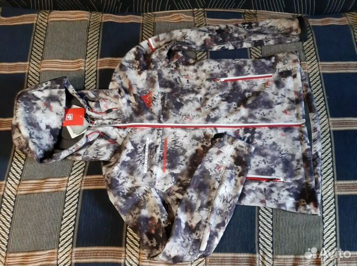 Лыж.разминочный костюм Сб.Рос adidas-torneo 42 р.S