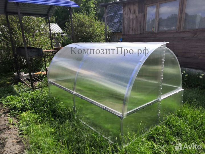 Парник Дачник 1,4*2 высота 1,2м