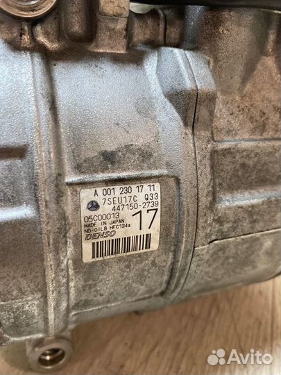 Компрессор кондиционера Mercedes Benz E350 W211