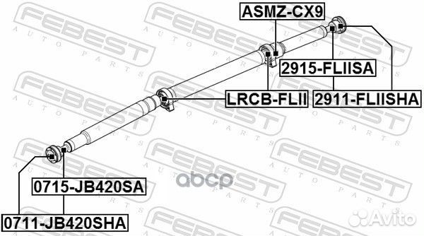 Пыльник кардана suzuki grand vitara/escudo (200