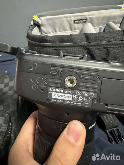 Фотоаппарат Canon EdS 600d DS126311 как новый