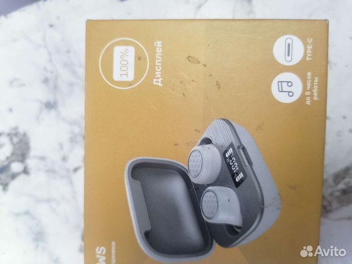 Беспроводные наушники Saffron TWS(арт.дв11-7355)