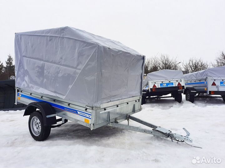 Прицеп легковой для квадрика 2.5х1.56 с тент Аэро