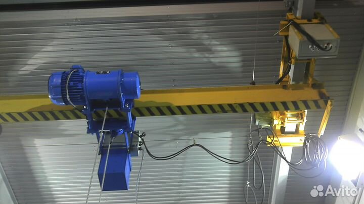 Кран балка на опоре