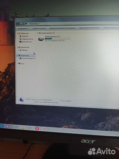 Монитор для компьютера acer