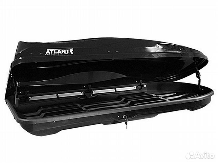 Автобокс Atlant Diamond 430 Чёрный глянец