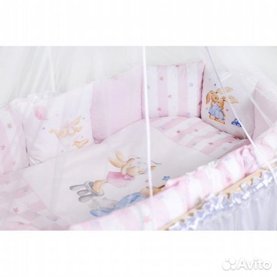 Комплект в кроватку 6 предметов 