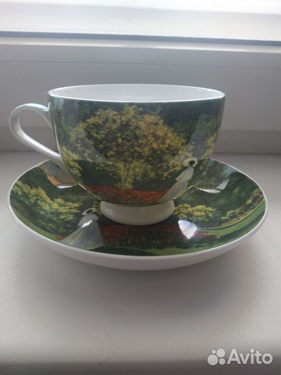 Чашка с блюдцем Butterfly