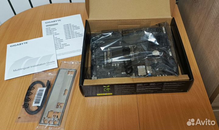 Материнская плата gigabyte H610M K DDR4 новая