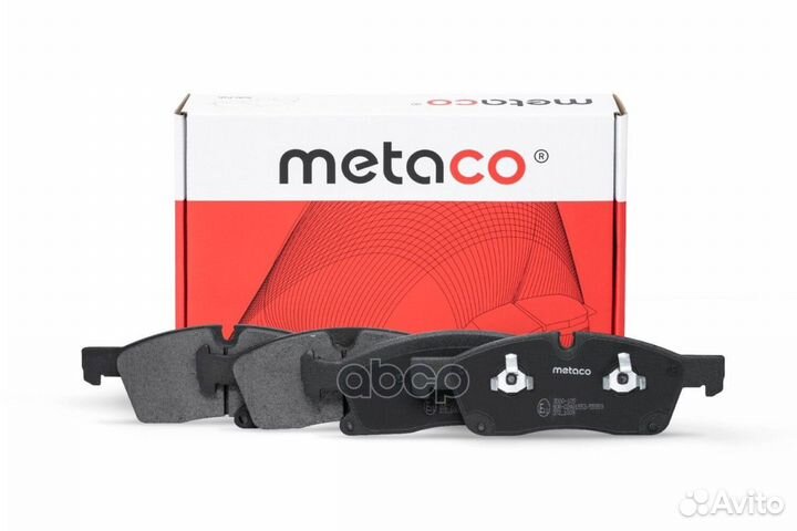 Колодки тормозные дисковые 3000-105 metaco