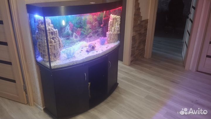 Аквариум с тумбой 350