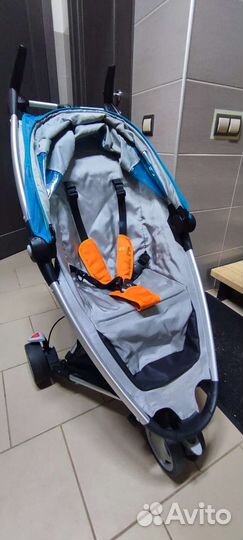 Трехколесная коляска Quinny Zapp Blue