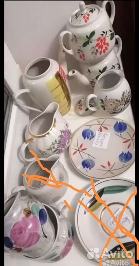 Добавила новое Предметы сервизов