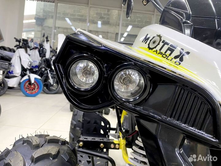 Квадроцикл Raptor Super LUX 125 Желтый