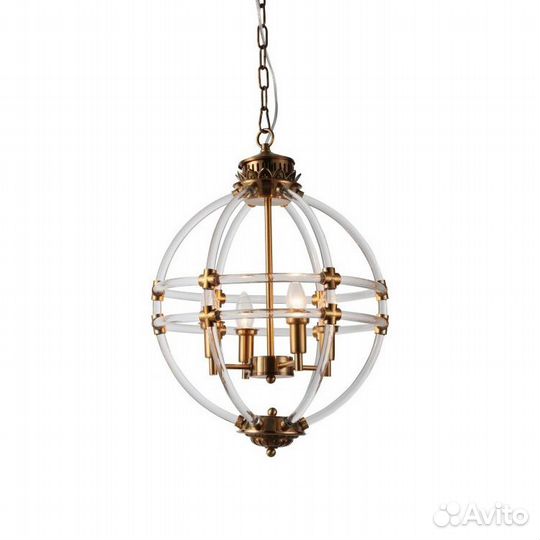 Люстра Delight Collection KM0766P-4 brass Impero