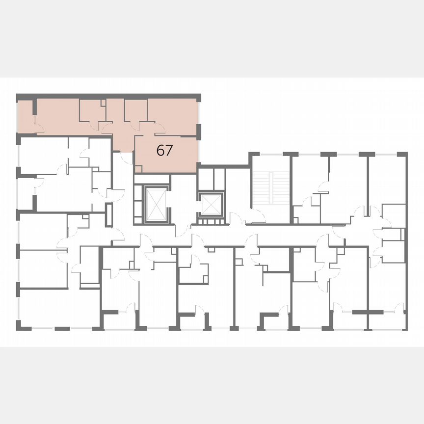 2-к. квартира, 56,5 м², 2/10 эт.