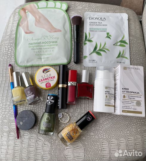 Набор косметики пакетом 15 штук цена за всё