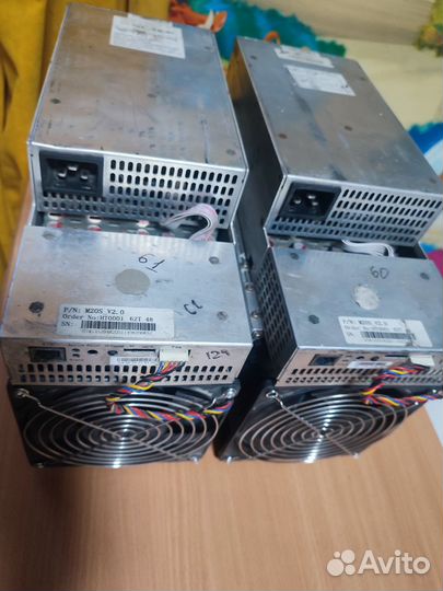Продам Whatsminer M20S 62th