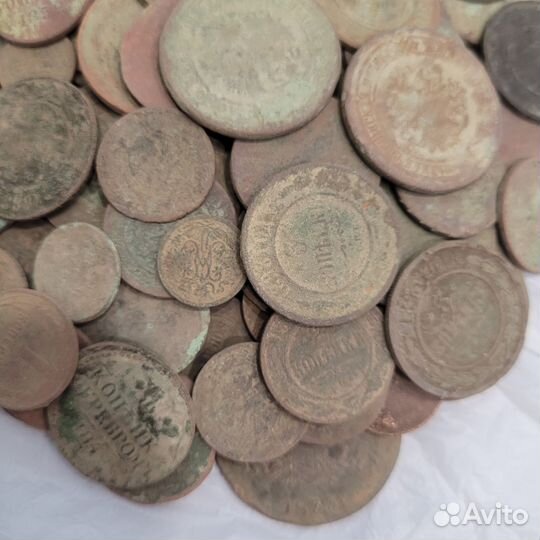 Монеты царской России 100 шт