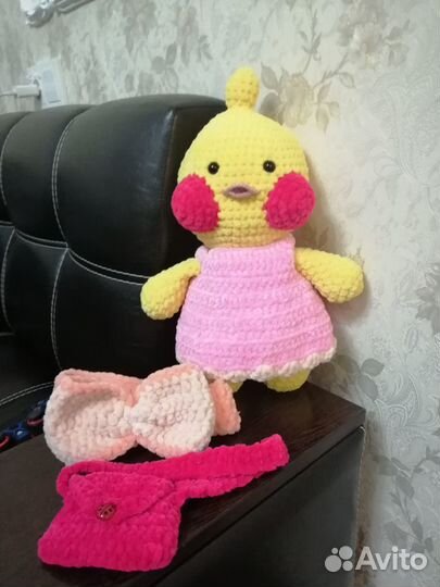 Вязаные игрушки ручной работы