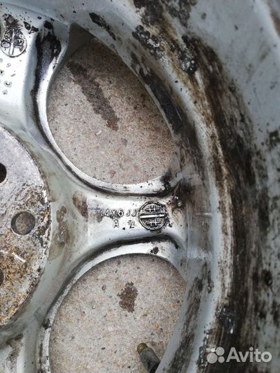 Литые диски r14 carina 212