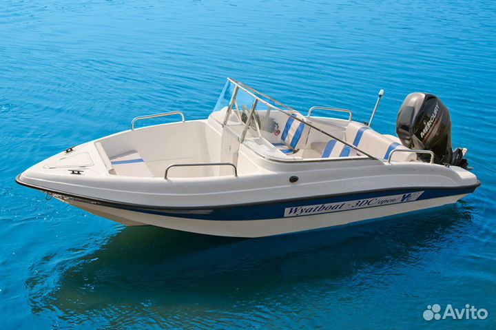 Новый открытый катер Wyatboat 3DC в наличии