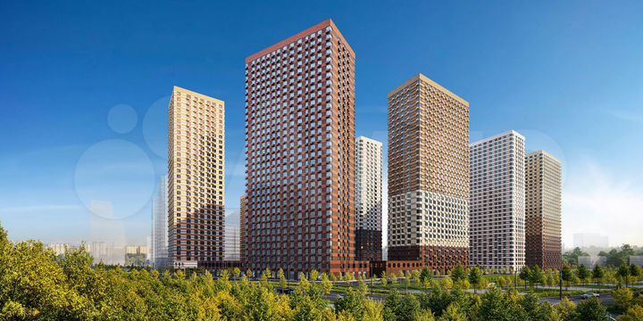 1-к. квартира, 34,6 м², 30/33 эт.