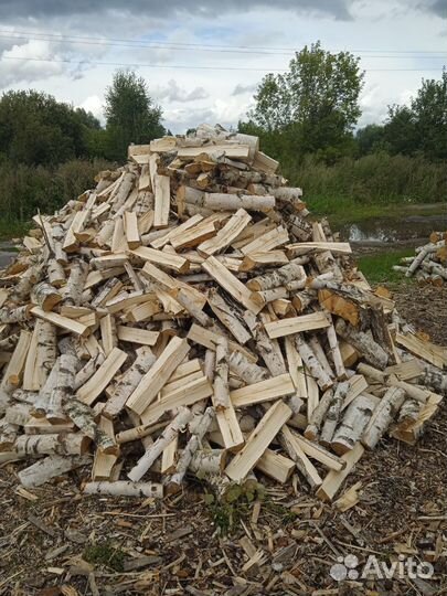 Дрова береза колотые