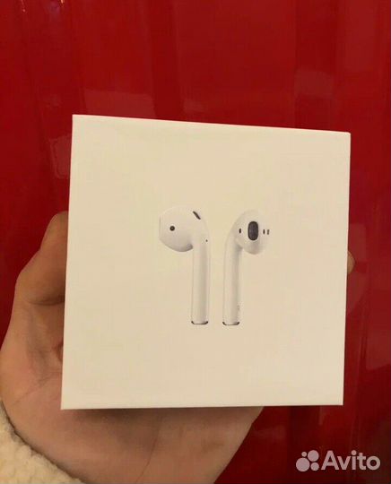 Airpods 2, беспроводные наушники apple airpods 2