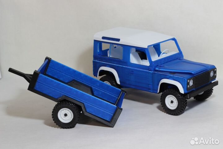 Машинка. Игрушка. Land Rover Defender. 3Д печать