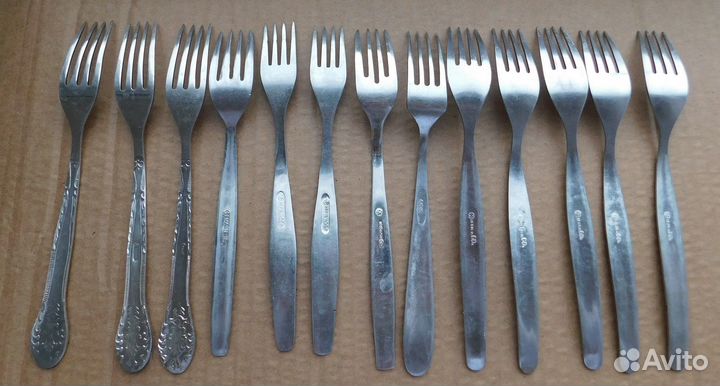 Ложки, вилки и нож СССР