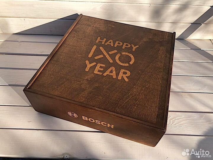 Ящики, боксы из дерева для подарков оптом