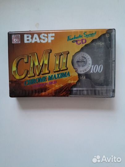 Аудиокассеты новые запечатанные