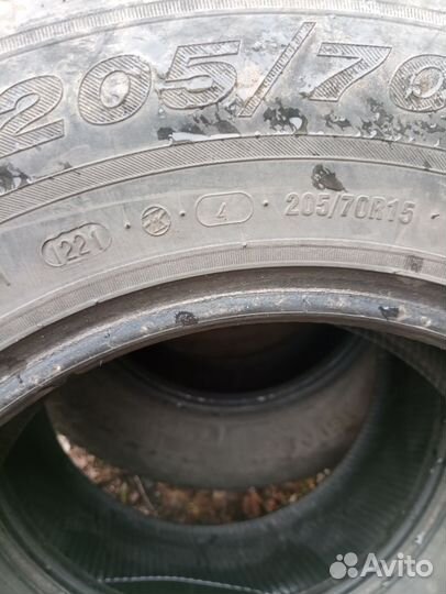 Шины летние r15