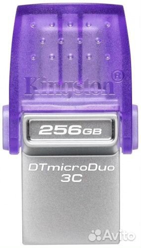Flash Usb 3.2 Kingston microDuo 3C на 256GB (OTG)