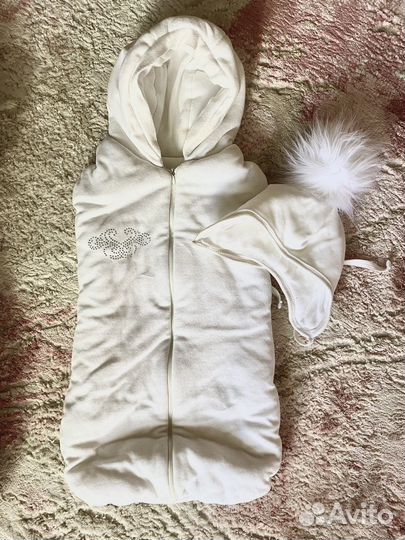 Зимний конверт для новорожденных