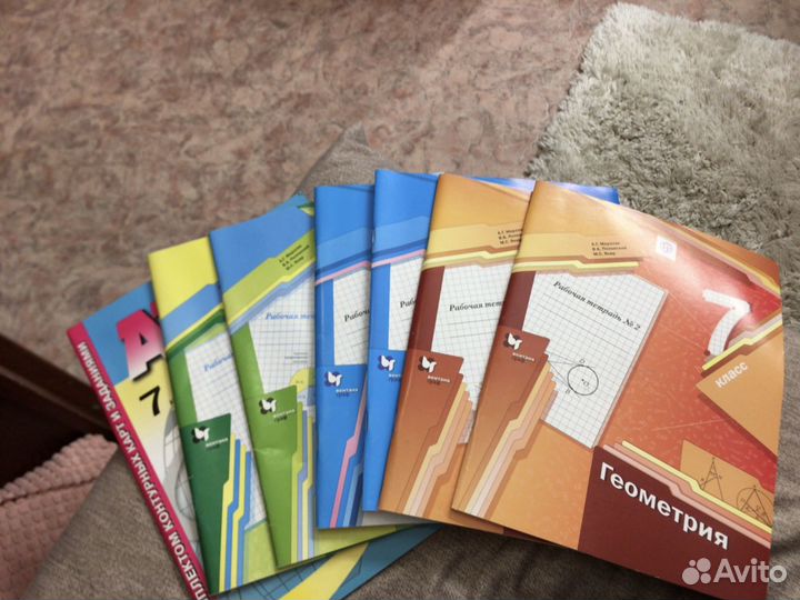 Рабочие тетради 6 и 7 класс