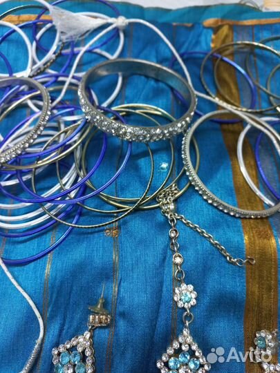 Костюм для восточного танца с украшениями